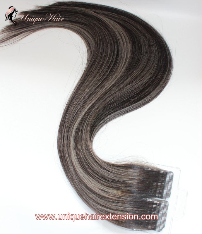 weft tape in hair extensions-410
