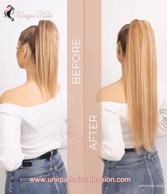 How often should I wash tape in hair extensions 20 inches?