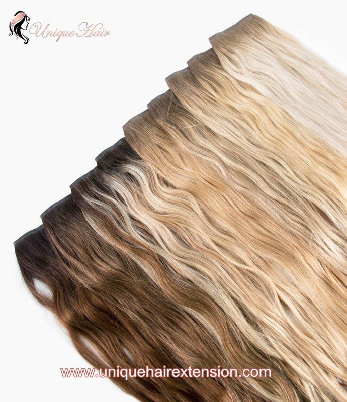 Invisible Clip In Hair Extensions-166