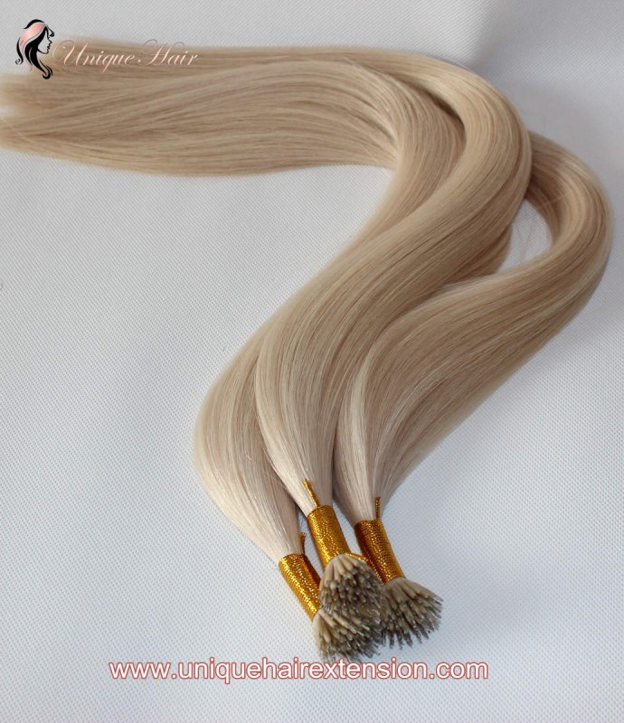 Ombre Nano Ring Hair Extensions Russian Virgin Hair-221