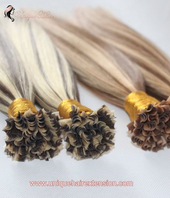 U Tip Hair Extensions Keratin Remy Human Hair-214