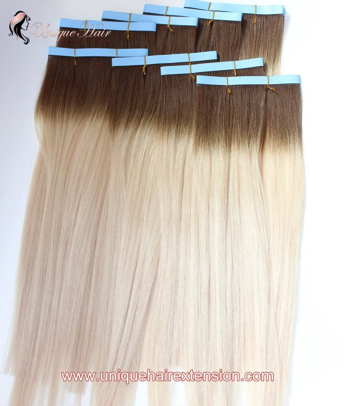Dark Roots Double Drawn Tape In Extensions-275