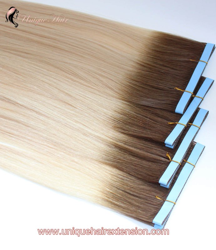 Dark Roots Double Drawn Tape In Extensions-276