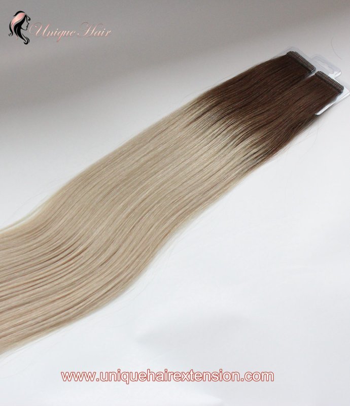 Dark Roots Double Drawn Tape In Extensions-273