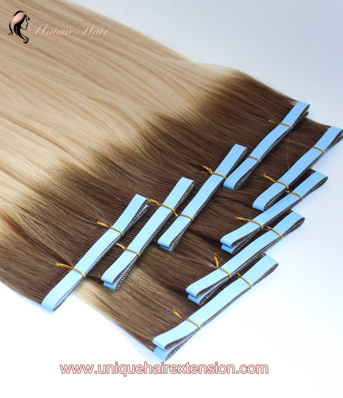 Dark Roots Double Drawn Tape In Extensions-274