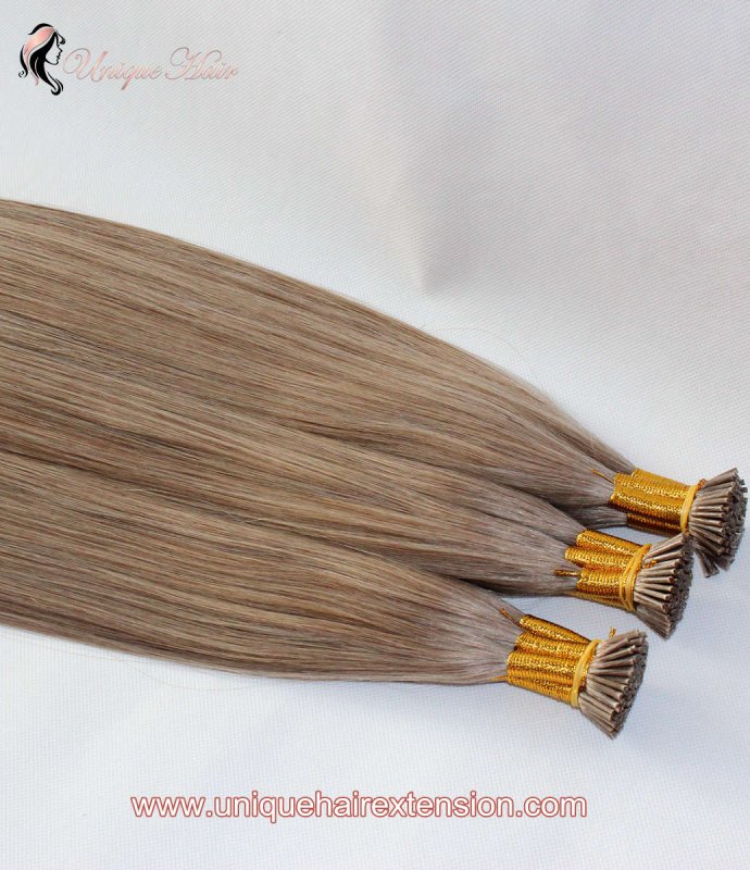 Double Drawn I Tip Hair Extensions Factory-323