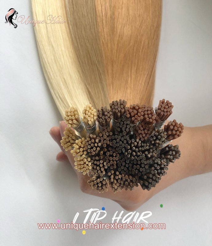 Double Drawn I Tip Hair Extensions Factory-321