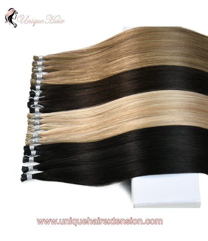 Double Drawn I Tip Hair Extensions Factory-322