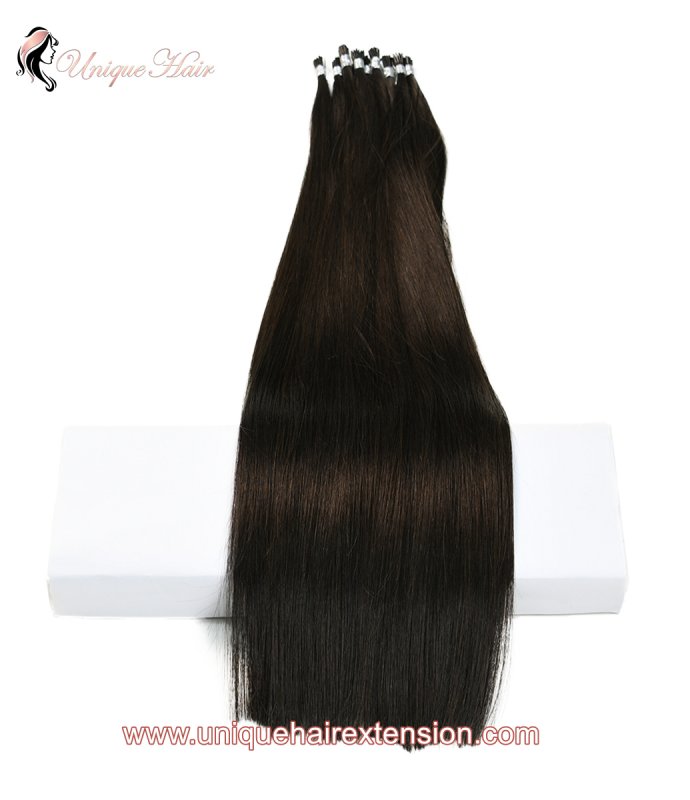 Double Drawn I Tip Hair Extensions Factory-325