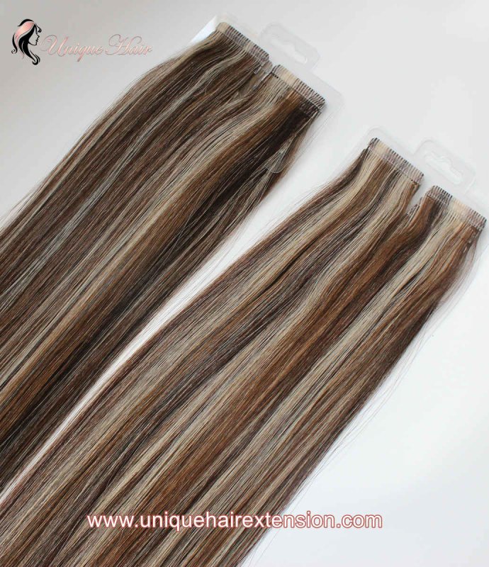 Tape-In Hair Extensions - 100% Virgin Remy Human Hair-348