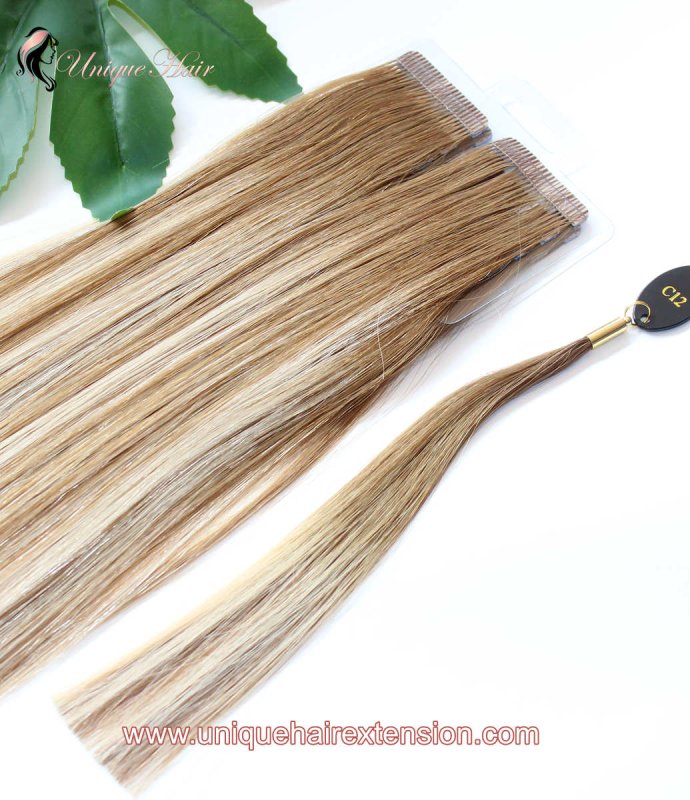 Tape-In Hair Extensions - 100% Virgin Remy Human Hair-349