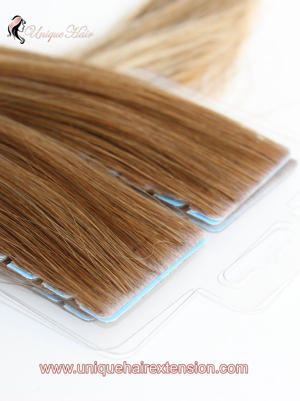 Invisible hair extensions
