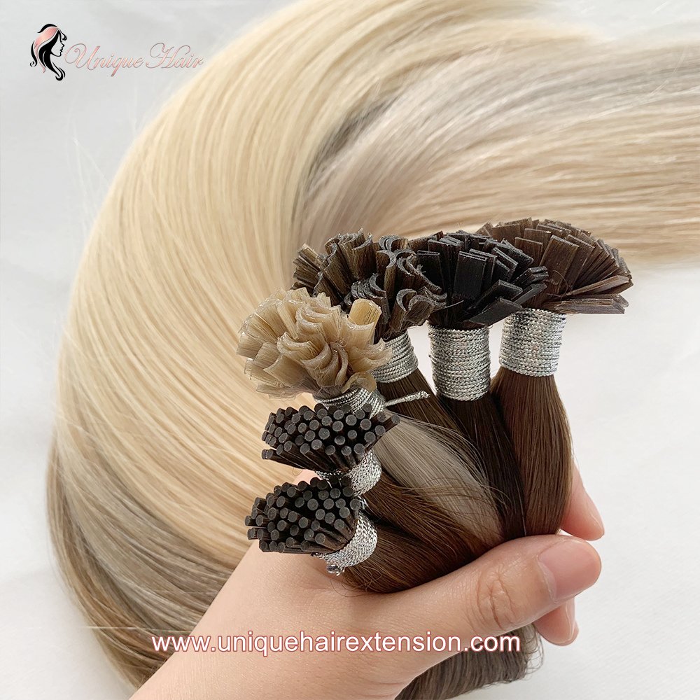 U tip hair extensions double drawn