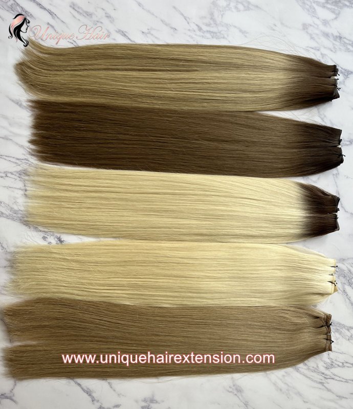 Genius Wefts Extensions | 100% Russian Virgin Double Drawn-392