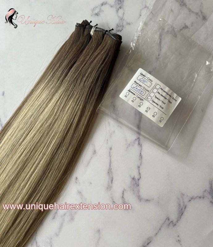 Genius Wefts Extensions | 100% Russian Virgin Double Drawn-389
