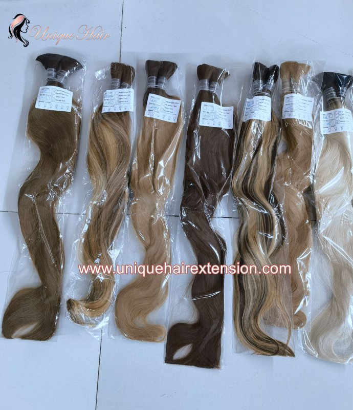 Genius Wefts Extensions | 100% Russian Virgin Double Drawn-390