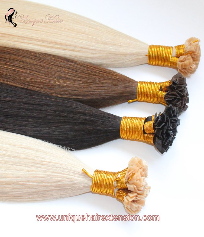 Flat Tip Keratin Hair Extensions Factory-396