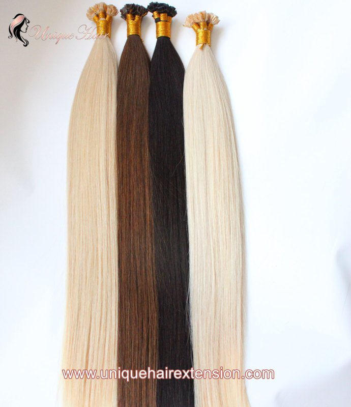 Flat Tip Keratin Hair Extensions Factory-394