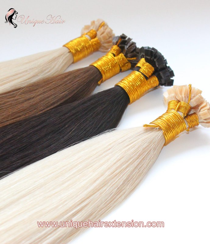 Flat Tip Keratin Hair Extensions Factory-395