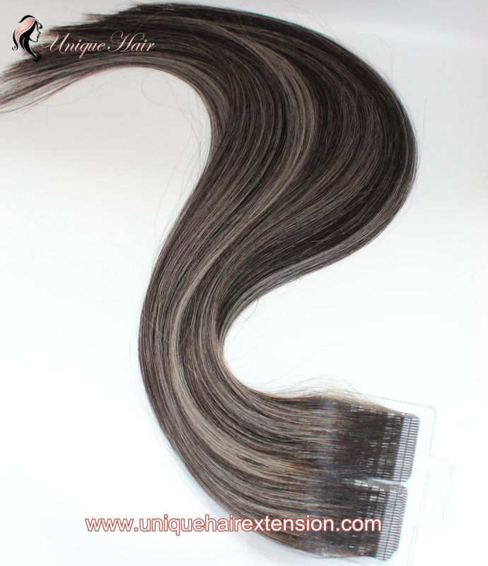 ginger tape in hair extensions-410