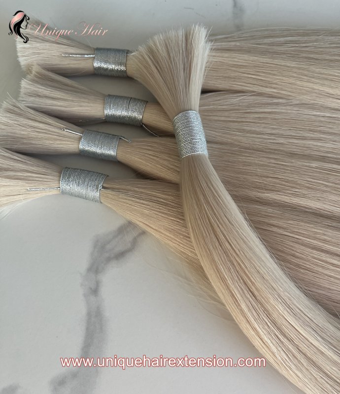 Bulk Hair Extensions Cuticle Coated Virgin Hair Factory-426