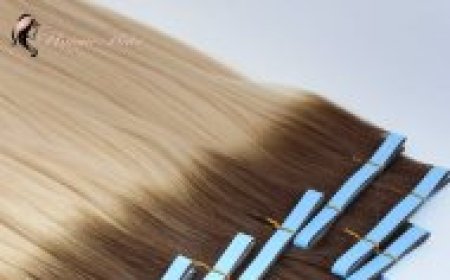 What is the maintenance routine for tape in hair extensions？