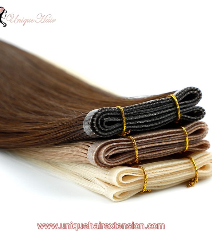 Flat Weft Hair Extensions Factory Price-445